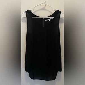 Sleeveless Chiffon Tank Top